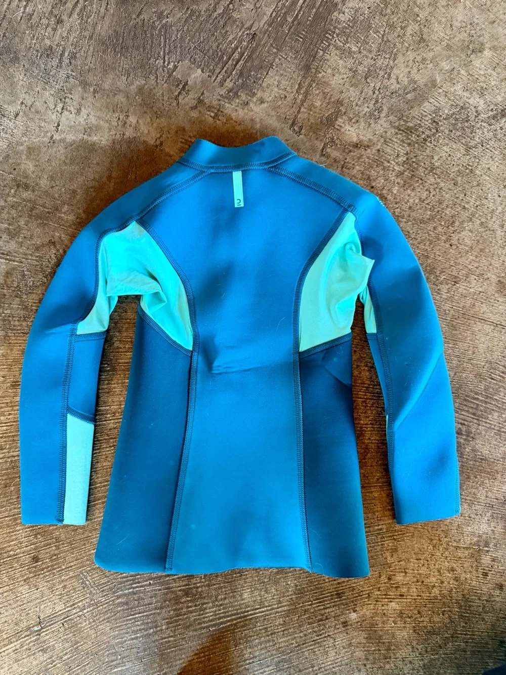 Kids Size 6 Blue Aqua Neoprene Lightweight Wetsuit Set